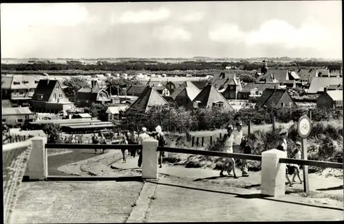 Ak De Koog Texel Nordholland Niederlande, Gesamtansicht