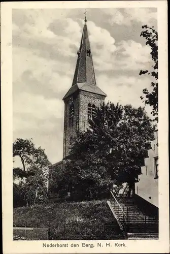 Ak Nederhorst den Berg Nordholland, Ned. Herv. Kerk