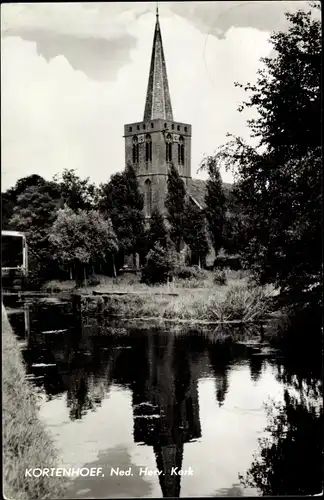 Ak Kortenhoef Nordholland, Ned. Herv. Kerk