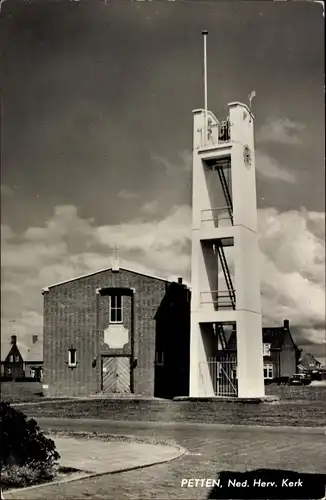 Ak Petten Nordholland, Ned. Herv. Kerk