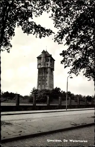 Ak IJmuiden Ymuiden Velsen Nordholland, De Watertoren