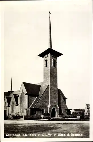 Ak Santpoort Nordholland Niederlande, R. K. Kerk v. O.L.Vr.