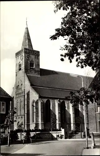 Ak Den Burg Texel Nordholland Niederlande, Ned. Herv. Kerk