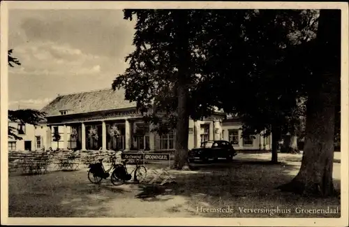 Ak Heemstede Nordholland, Verversingshuis Groenendaal