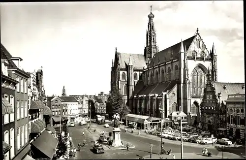 Ak Haarlem Nordholland Niederlande, Grote of St. Bavokerk