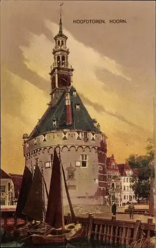 Ak Hoorn Nordholland Niederlande, Hoofdtoren