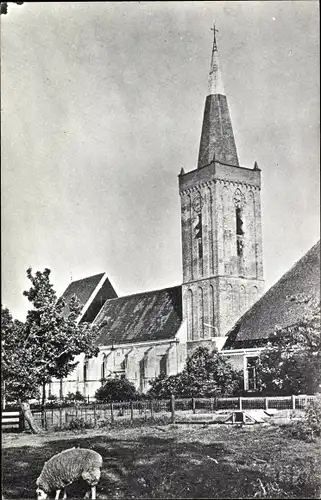 Ak Wognum Medemblik Nordholland Niederlande, Nederlandse Hervormde Kerk