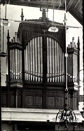 Ak Opmeer Nordholland, Nederlandse Hervormde Kerk, Orgel