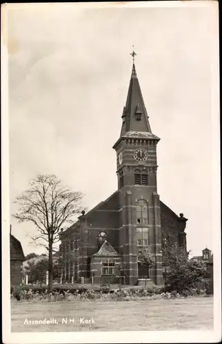 Ak Assendelft Nordholland Niederlande, Ned. Herv. Kerk