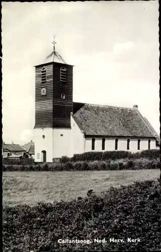 Ak Callantsoog Nordholland, Ned. Herv. Kerk