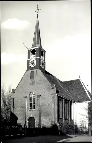 Ak Oostzaan Nordholland, Ned. Herv. Kerk