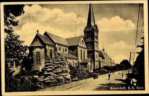 Ak Assendelft Nordholland Niederlande, R. K. Kerk