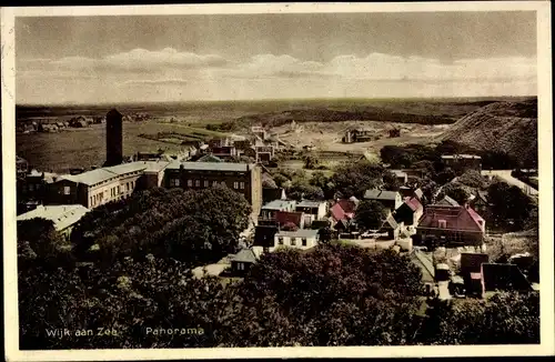 Ak Wijk aan Zee Beverwijk Nordholland Niederlande, Panorama