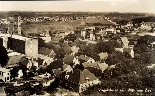 Ak Wijk aan Zee Beverwijk Nordholland Niederlande, Vogelvlucht