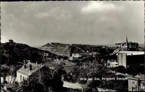 Ak Wijk aan Zee Beverwijk Nordholland Niederlande, Panorama Zeezijde