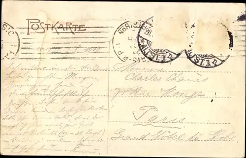 Ak Dresden Altstadt, Gasthof zur Ullersdorfer Mühle