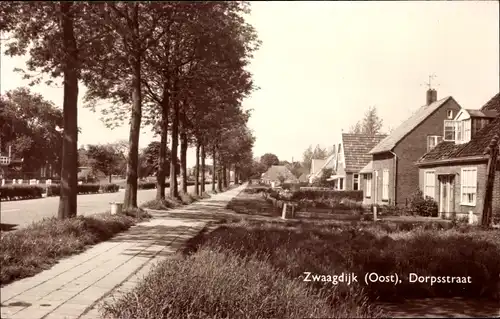 Ak Zwaagdijk Oost Nordholland Niederlande, Dorpsstraat