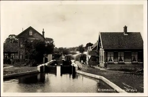 Ak Krommenie Zaanstad Nordholland Niederlande, Noordersluis