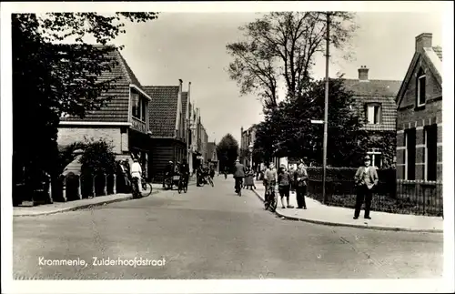 Ak Krommenie Zaanstad Nordholland Niederlande, Zuiderhoofdstraat