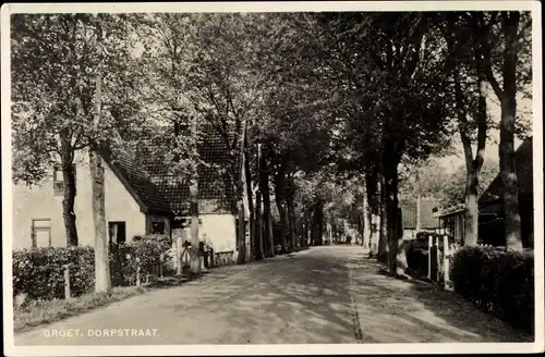 Ak Groet Nordholland, Dorpstraat