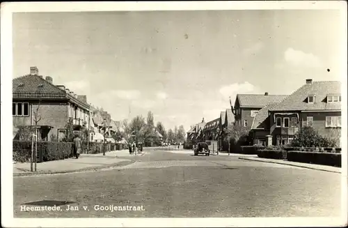 Ak Heemstede Nordholland Niederlande, Jan van Gooijenstraat, Jan van Goyenstraat