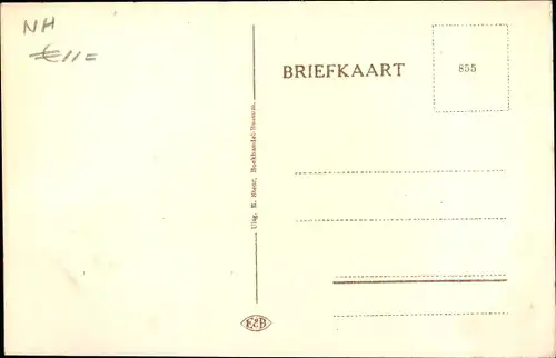 Ak Bussum Nordholland Niederlande, Huizerweg