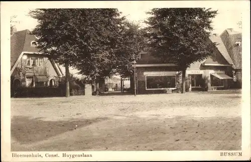 Ak Bussum Nordholland Niederlande, Bloemenhuis, Const. Huygenslaan