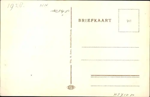 Ak Bussum Nordholland Niederlande, Bloemenhuis, Const. Huygenslaan