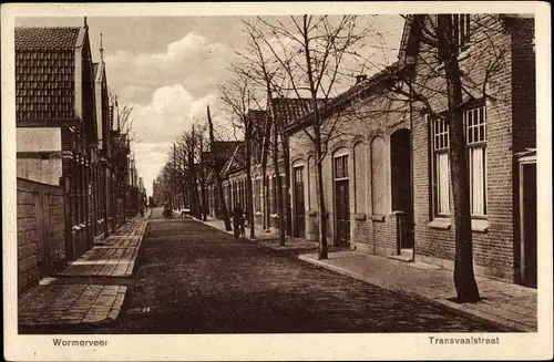 Ak Wormerveer Nordholland Niederlande, Transvaalstraat
