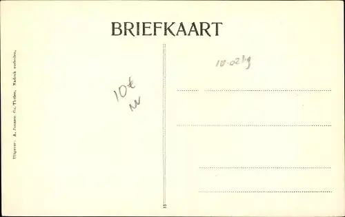 Ak Zeeland Niederlande, Oesterput, Wagtho en Zonen