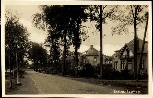 Ak Tholen Zeeland Niederlande, Postweg