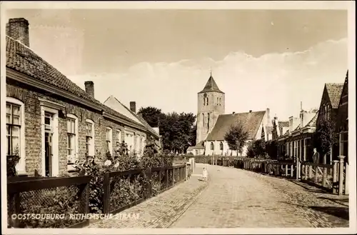 Ak Oost Souburg Zeeland Niederlande, Ritthemsche Straat