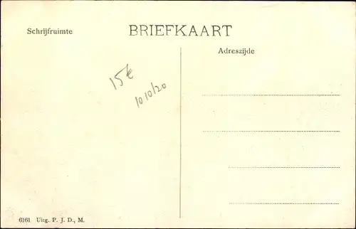 Ak Oost Souburg Zeeland Niederlande, Ritthemsche weg