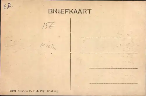 Ak Oost Souburg Zeeland Niederlande, Braamstraat