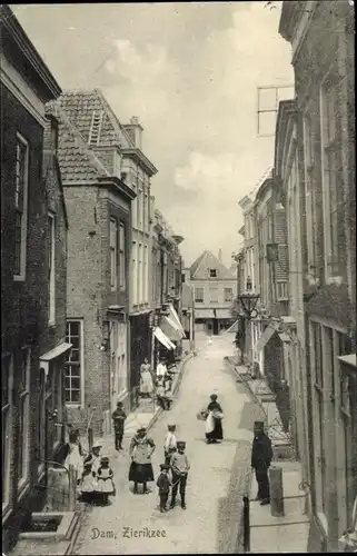 Ak Zierikzee Zeeland Niederlande, Dam