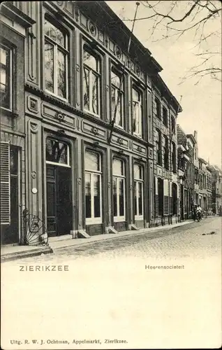 Ak Zierikzee Zeeland Niederlande, Heerensocieteit