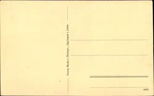 Ak Algrange Algringen Lothringen Moselle, Restaurant zum Waldschlösschen