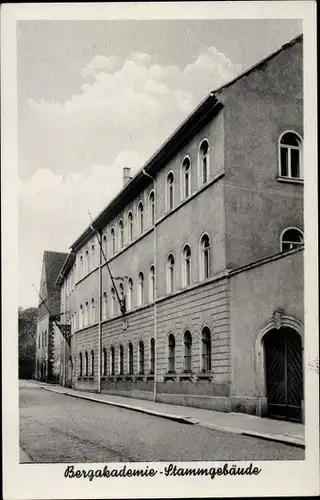 Ak Freiberg in Sachsen, Bergakademie, Stammgebäude