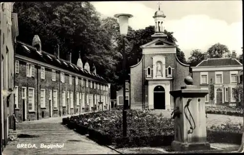 Ak Breda Nordbrabant Niederlande, Begijnhof