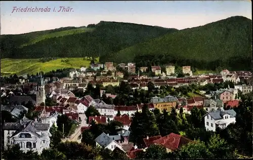 Ak Friedrichroda in Thüringen, Panorama