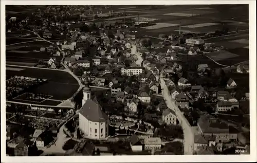 Ak Eibau Kottmar in der Oberlausitz, Panorama, Fliegeraufnahme