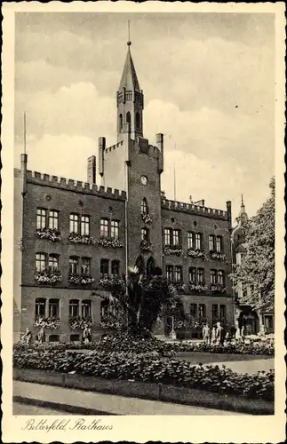 Ak Bitterfeld in Sachsen Anhalt, Rathaus