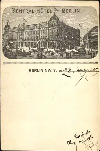 Litho Berlin Mitte, Central-Hotel