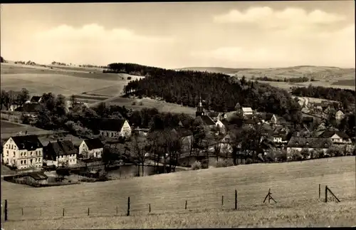 Ak Weißbach Amtsberg im Erzgebirge, Panorama