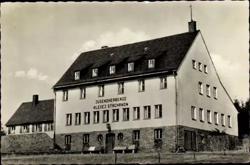 Ak Gehringswalde Wolkenstein im Erzgebirge, Jugendherberge Alexej Stachanow