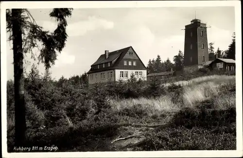 Ak Stützengrün im Erzgebirge Sachsen, Kuhberg