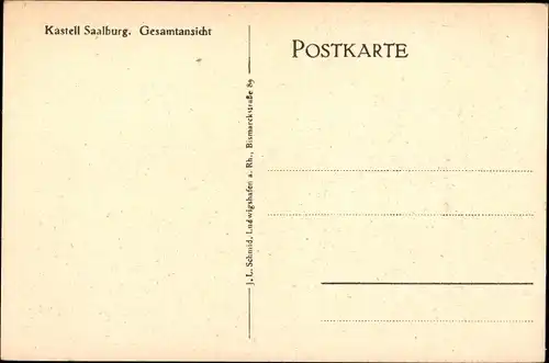 Ak Bad Homburg vor der Höhe Hessen, Römerkastell Kastell Saalburg