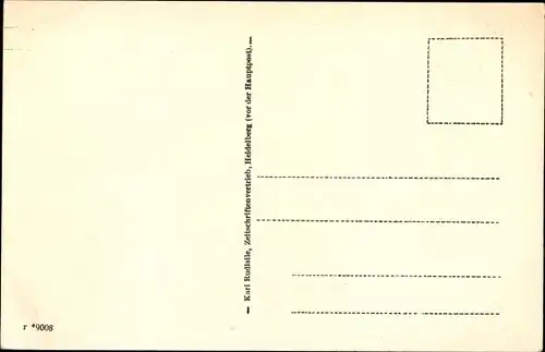 Ak Heidelberg am Neckar, Scheffel-Denkmal