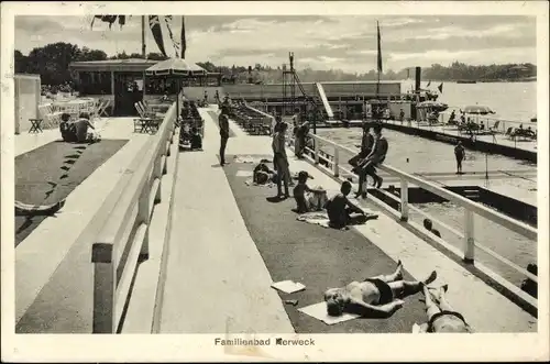 Ak Bad Dürkheim in der Pfalz, Familienbad Merweck