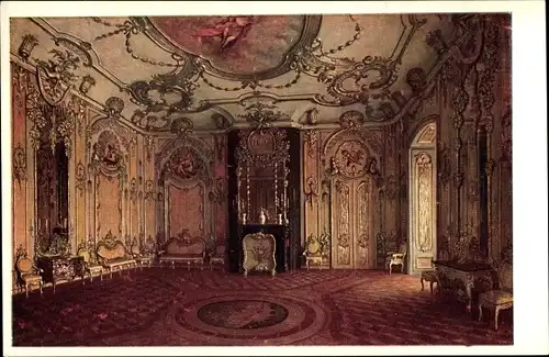 Ak Potsdam, Neues Palais, Silbersalon